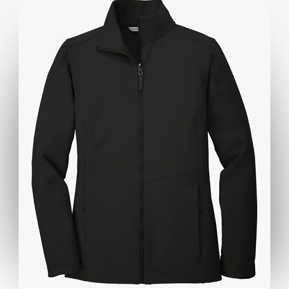 Port Authority Collective Soft Shell Jacket Black Large NWOT
